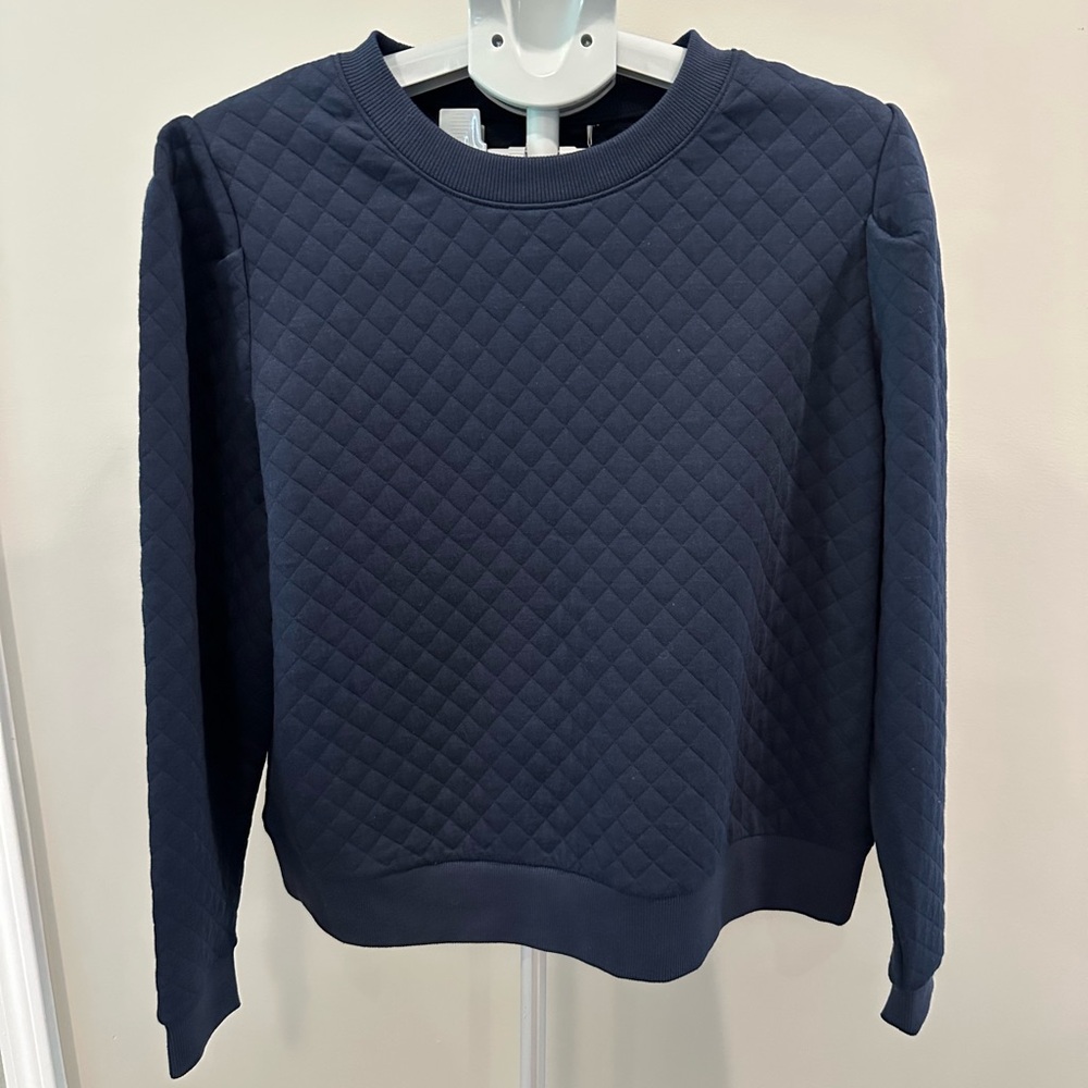 Walter Hagen Navy Quilted Top